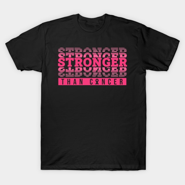 Stronger Than Cancer T-Shirt by SVGBistro